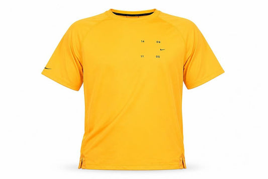 Nike Men's Orange Dri-Fit Short Sleeve Athletic T-Shirt Size M