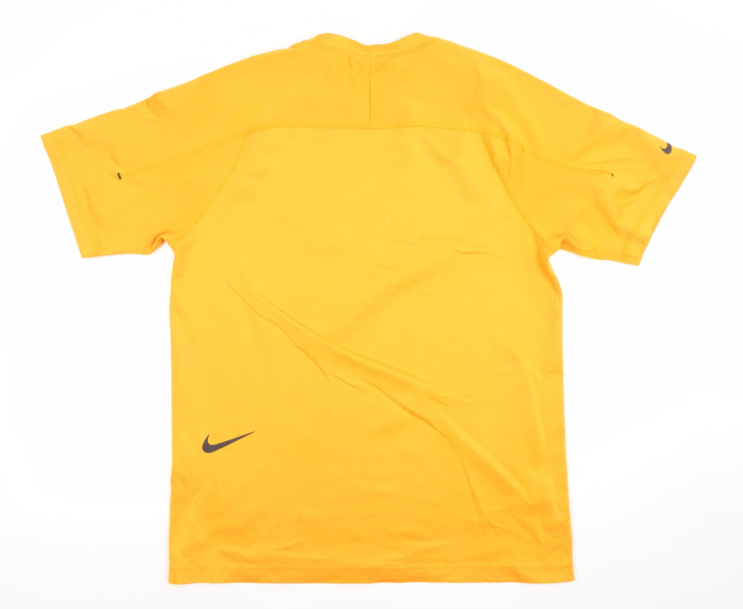 Nike Men's Orange Dri-Fit Short Sleeve Athletic T-Shirt Size M