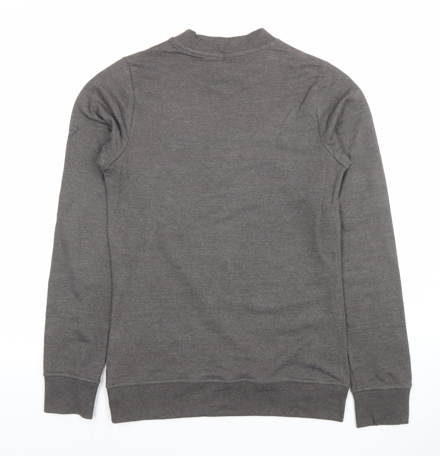 Mens UK XS Regular ASICS Grey Pullover Sweatshirt