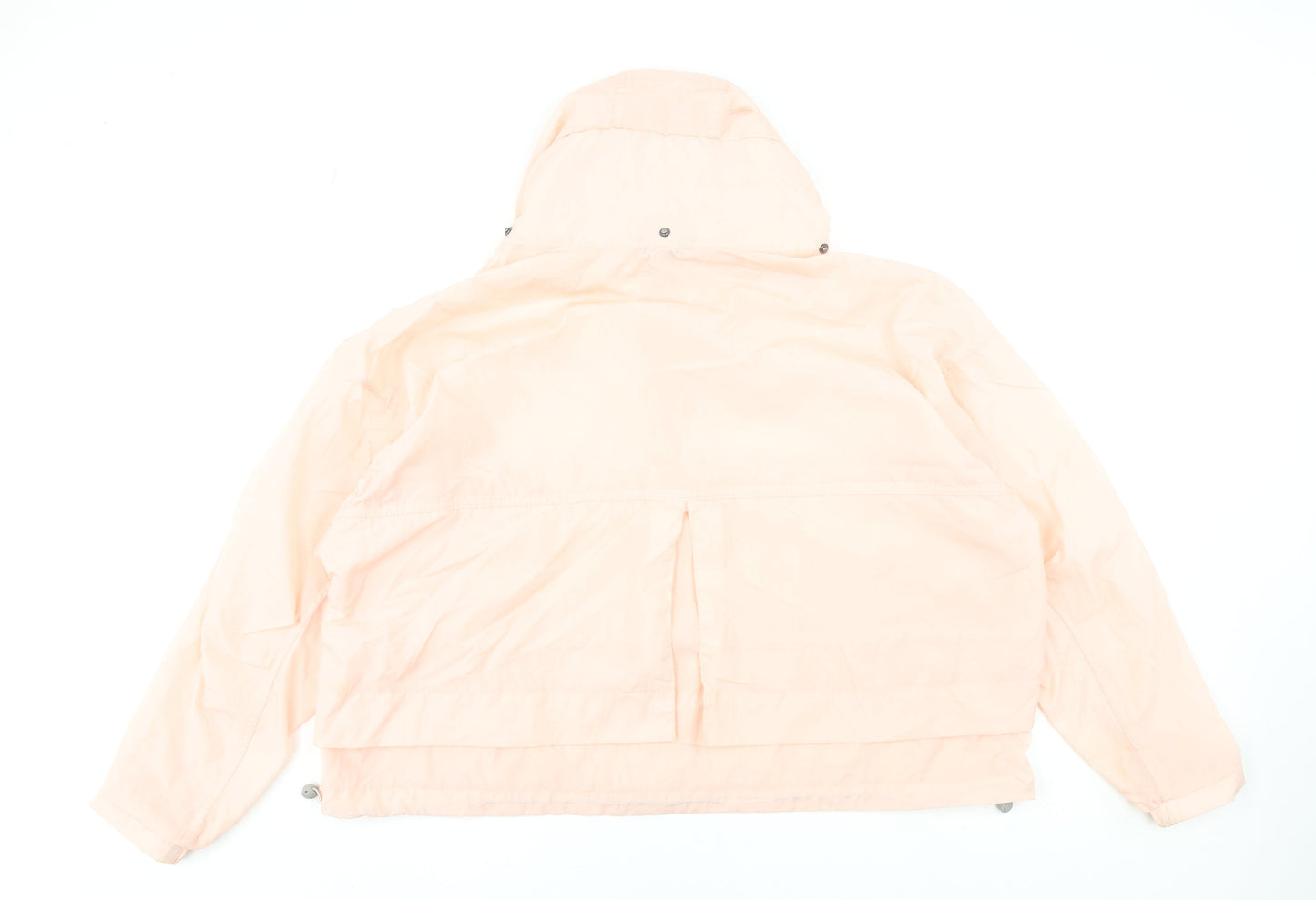 Columbia Womens Pink XL Lightweight Hooded Windbreaker Jacket