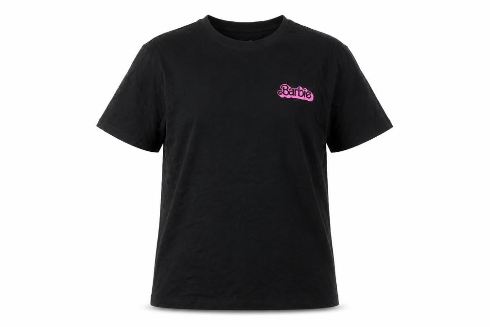 Barbie The Movie Women's Black Cotton T-Shirt Size L