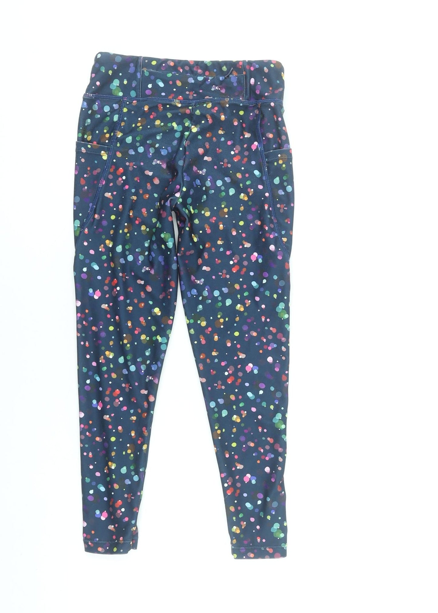 Leigh Tucker Willow Girls Multicoloured 7-8 Years Ankle Active Leggings