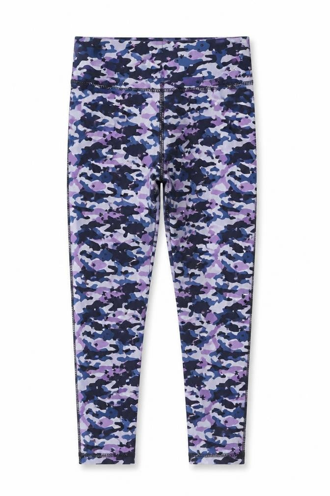 Dunnes Girls Multicoloured Camouflage Activewear Leggings 7-8 Years