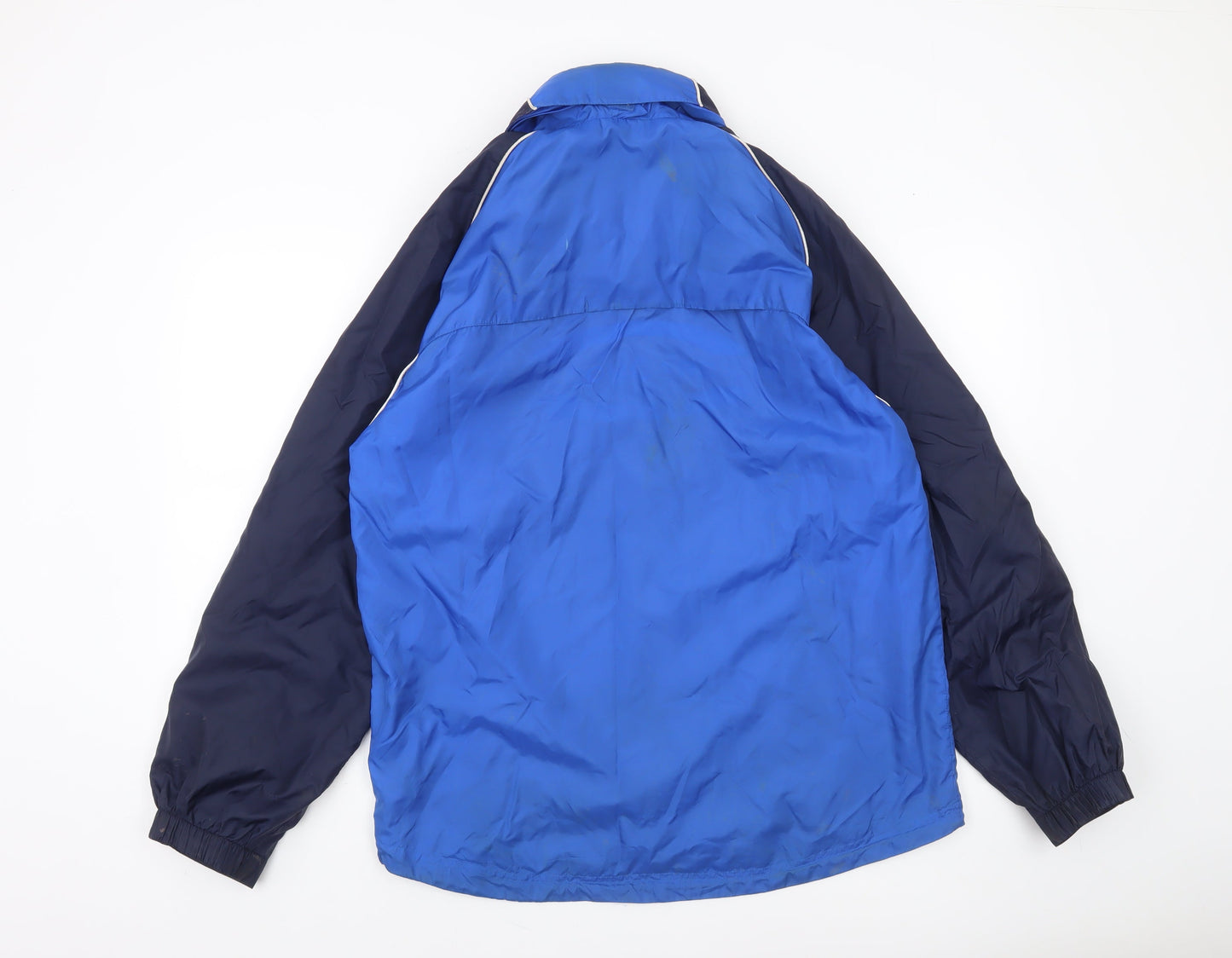 Nike Men’s Blue M Windbreaker Jacket Lightweight Zip Sports Coat