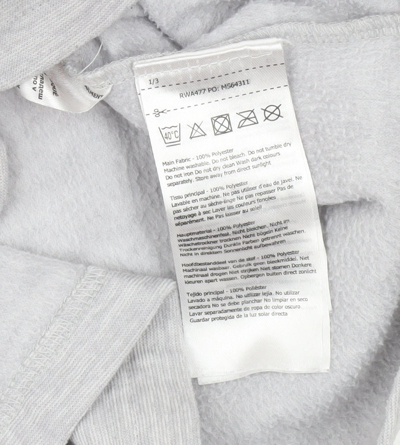 Womens UK 10 Regular Regatta Grey Pullover Hoodie