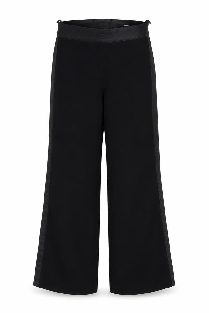 H&M Women’s Black Dress Pants Size 10 Regular Twill Straight Trousers
