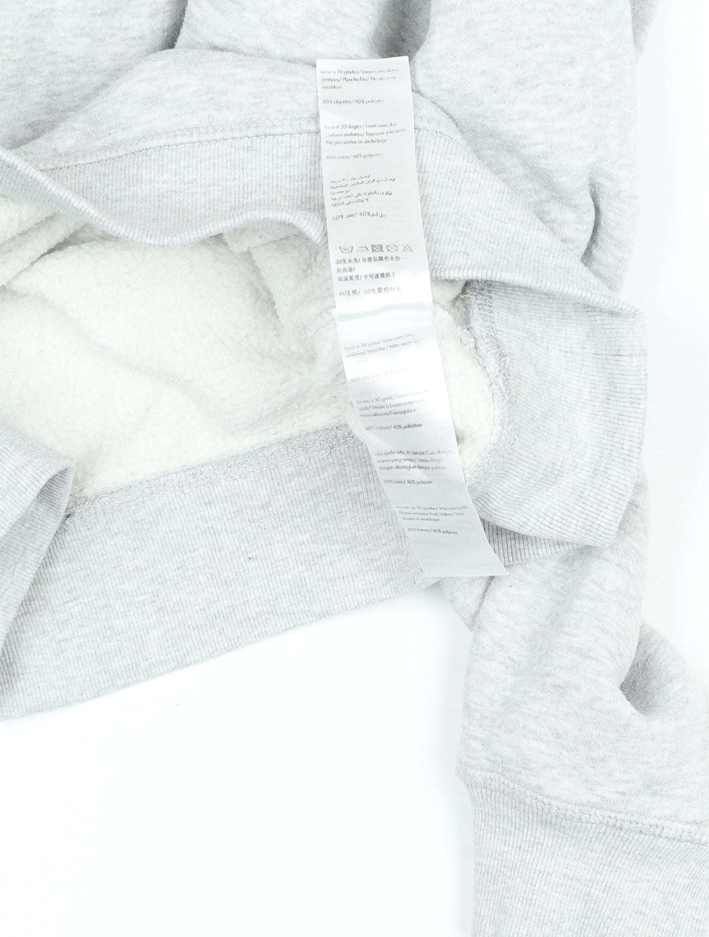 Womens UK 12 Regular Jack Wills Grey Henley Sweatshirt