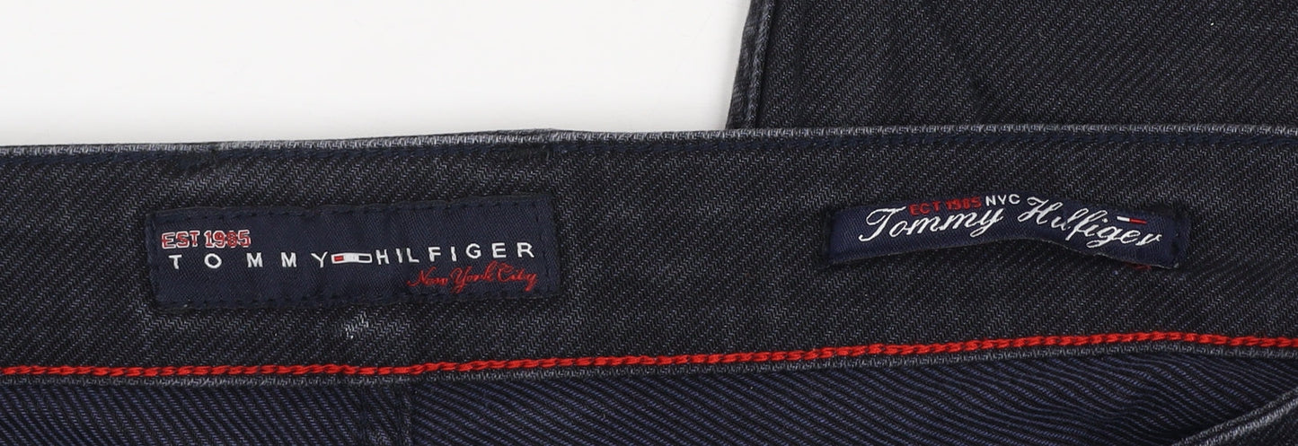 Tommy Hilfiger Men’s Blue Regular Fit Straight Jeans W33 L34 Denim