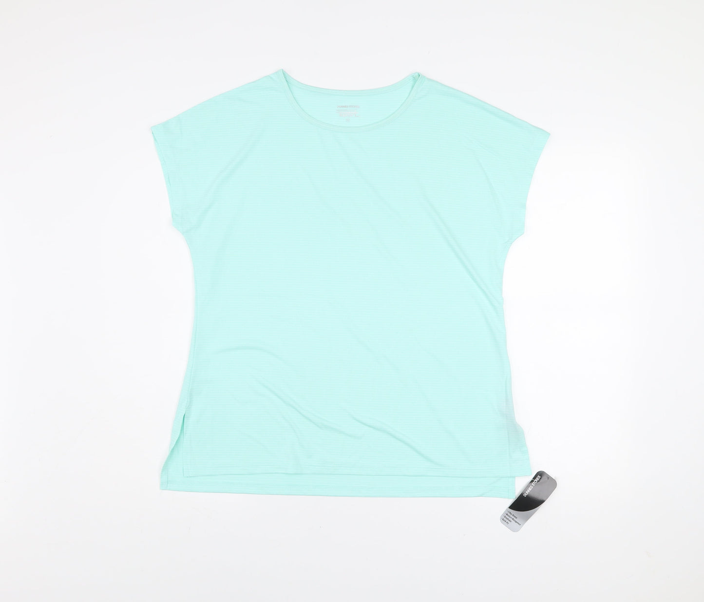 Dunnes Stores Women's Blue Performance Sport T-Shirt Size M