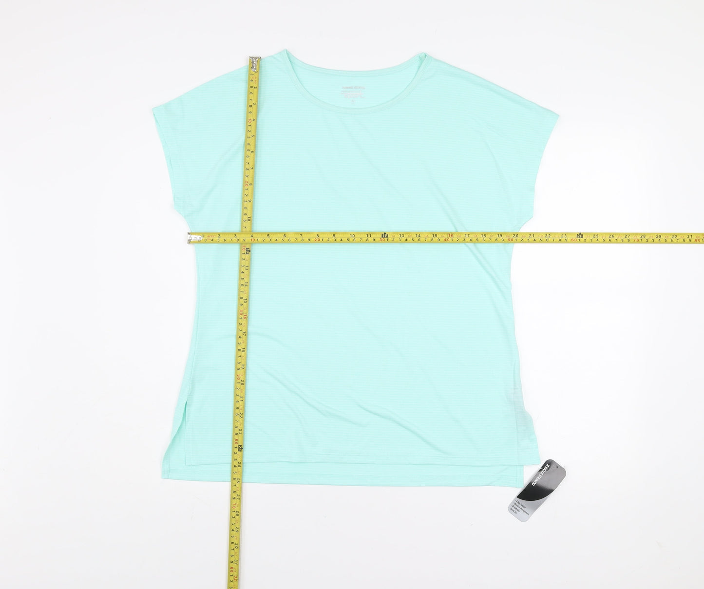 Dunnes Stores Women's Blue Performance Sport T-Shirt Size M