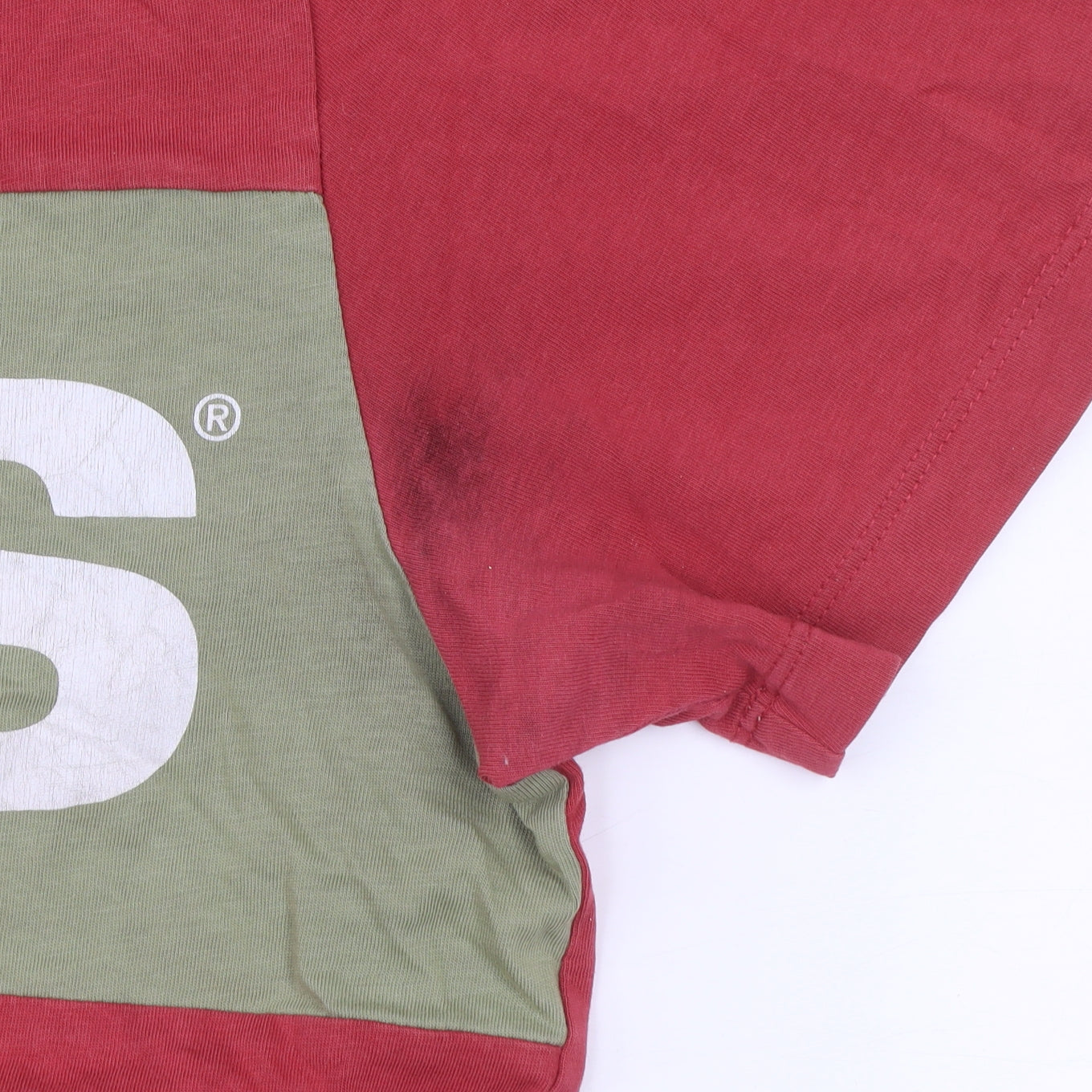 Levi's Men's Red & Green Logo Graphic Cotton T-Shirt Size M