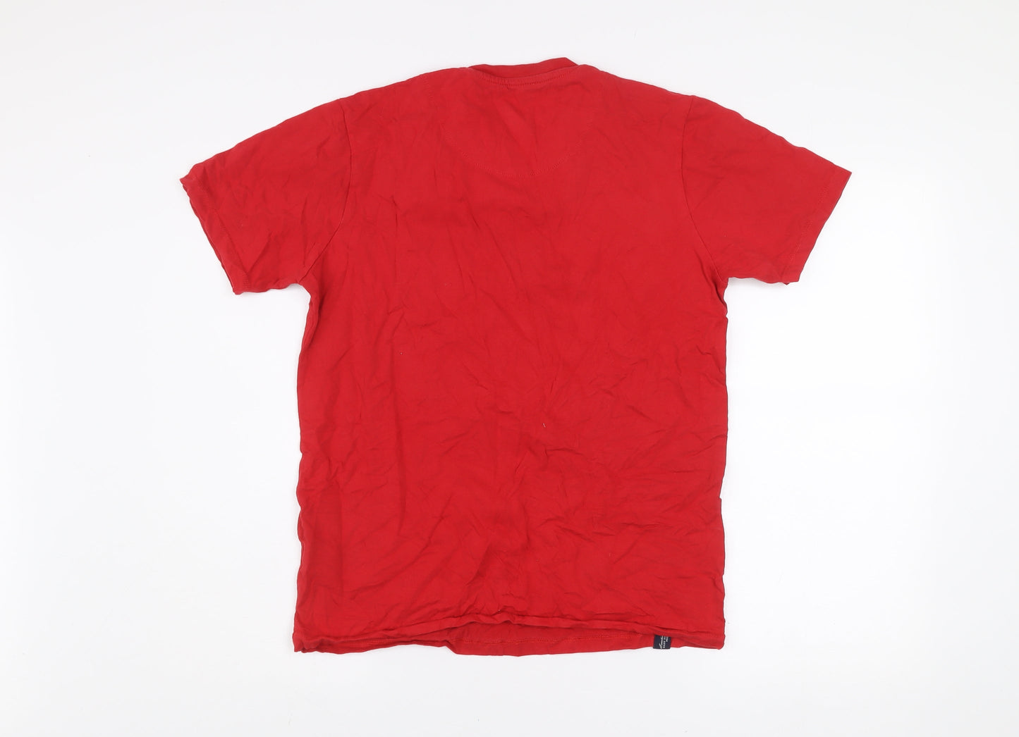 Mens UK Size M Diesel Red  Cotton T-Shirt