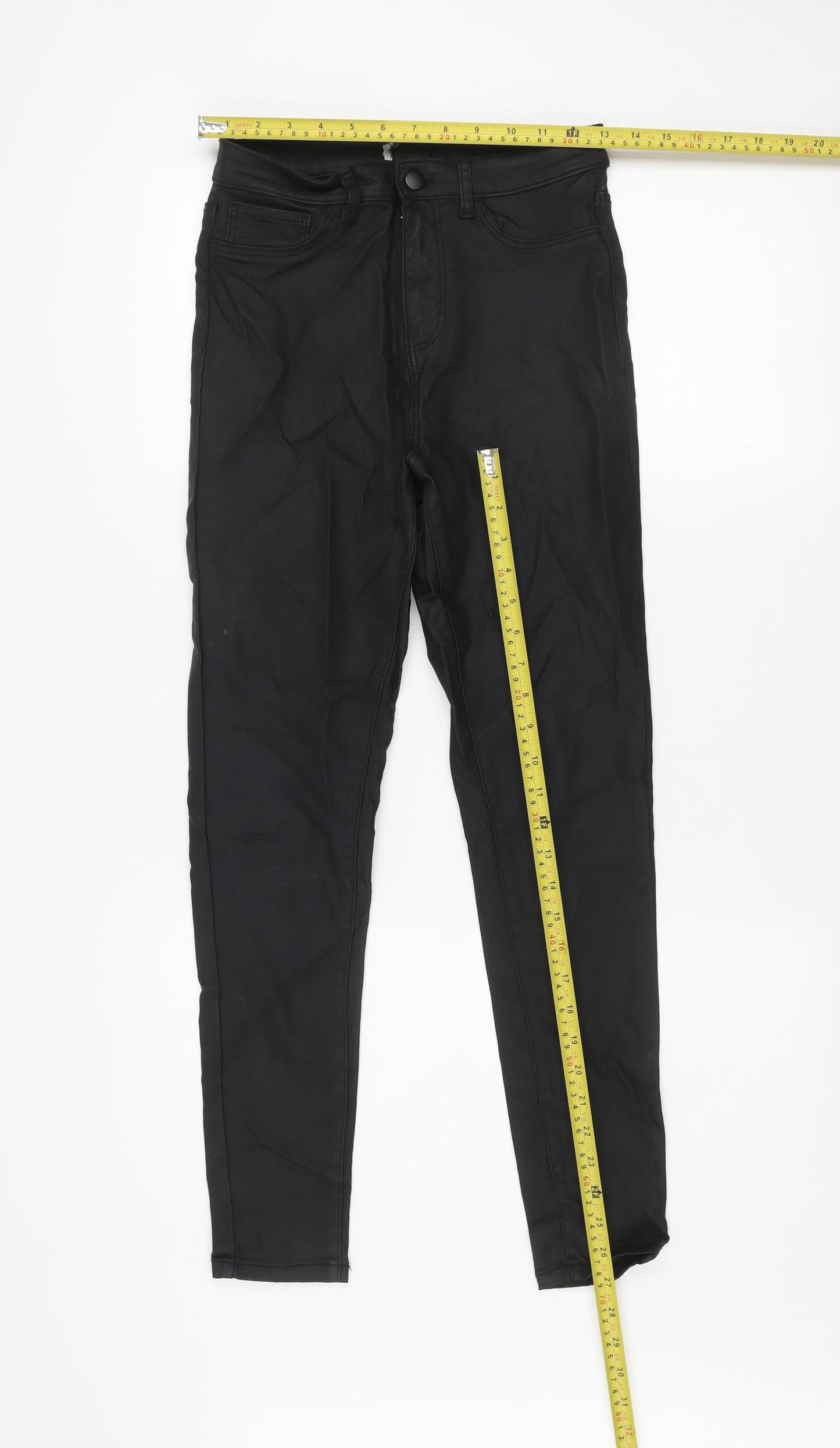 Gallery Women’s Black Size 12 High Rise Stretch Jeggings