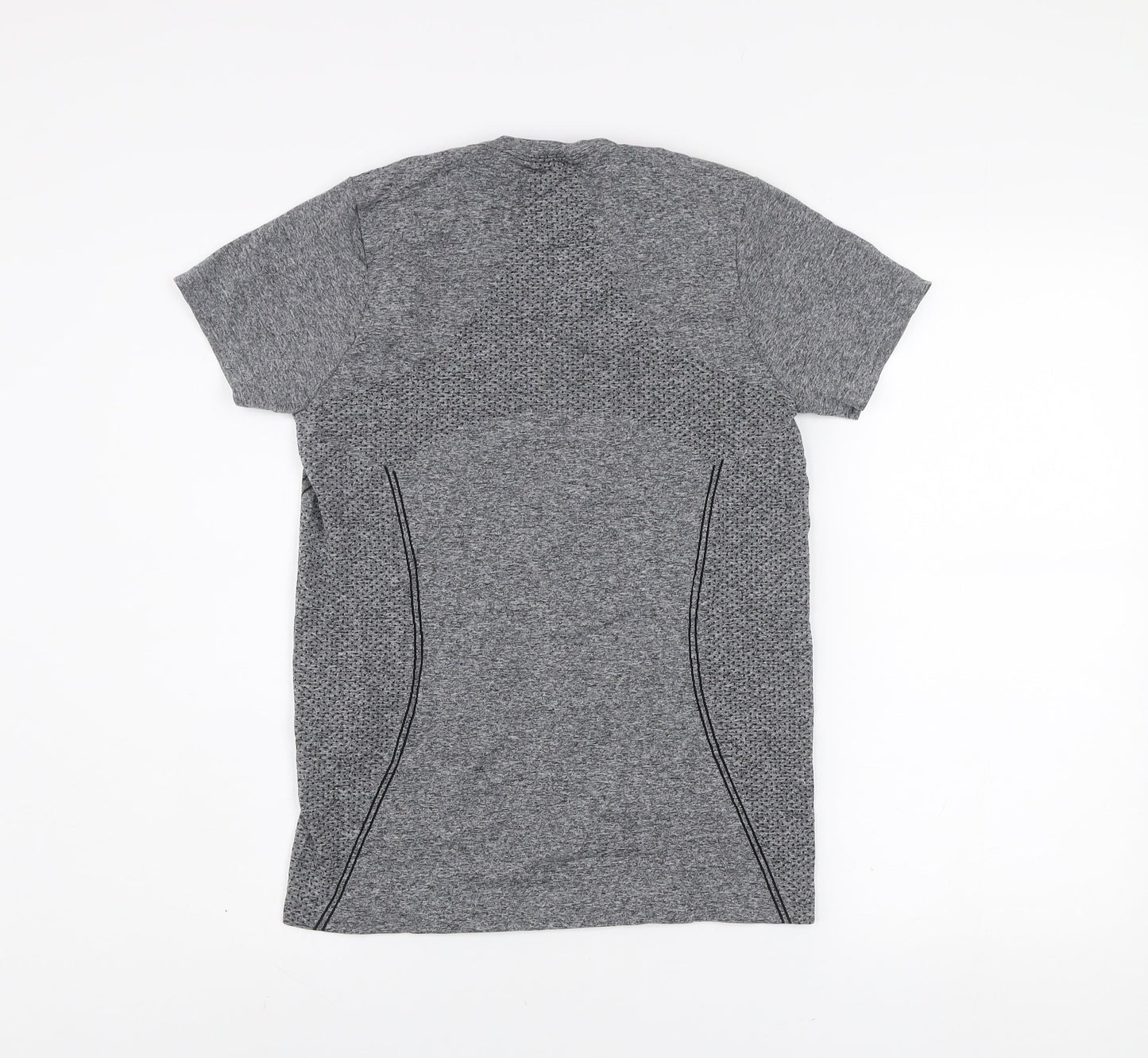 Dunnes Stores Men's Grey Short Sleeve Athletic T-Shirt Size S