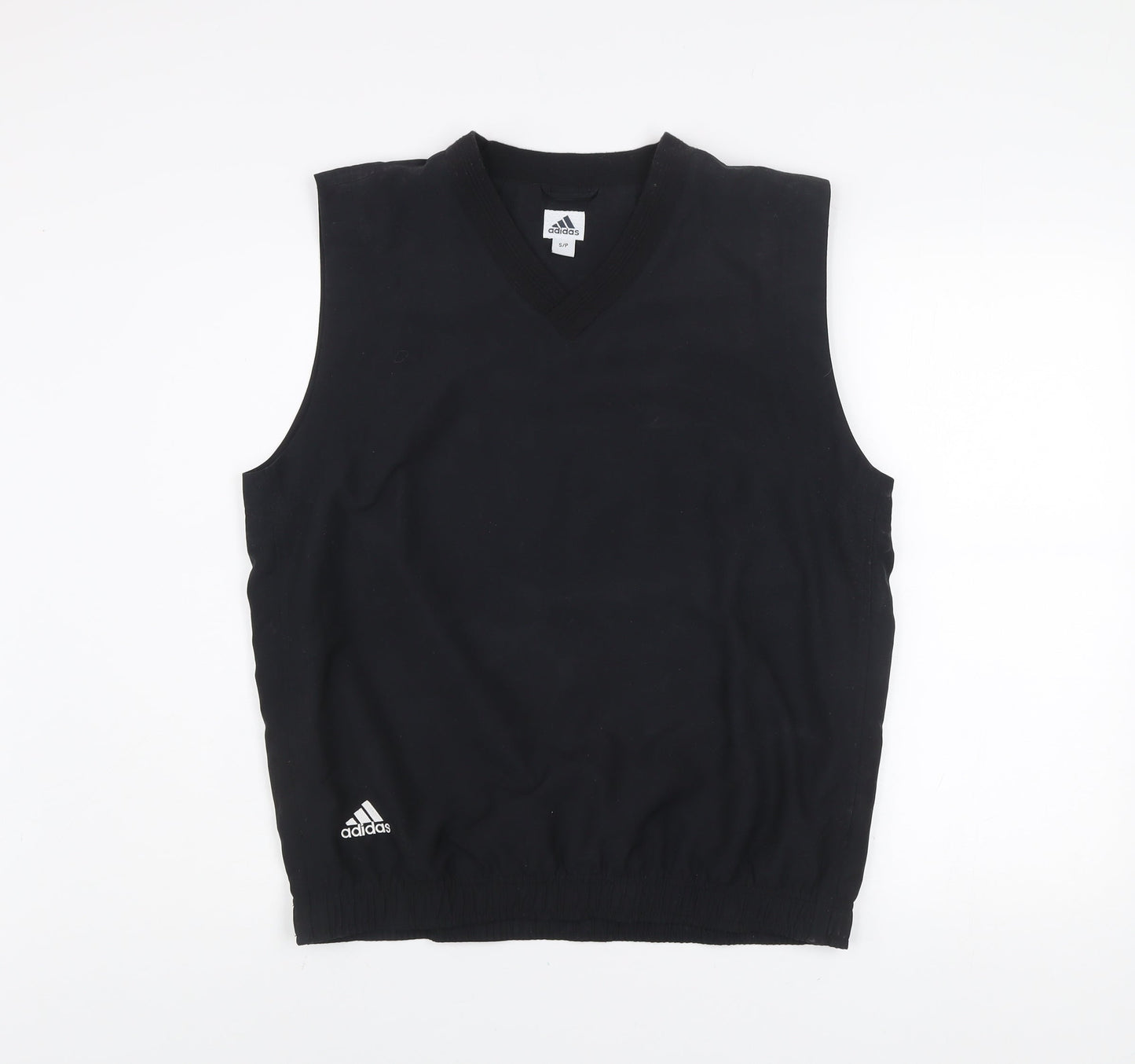Adidas Men’s Black Sleeveless V-Neck Golf Tank Top Size S