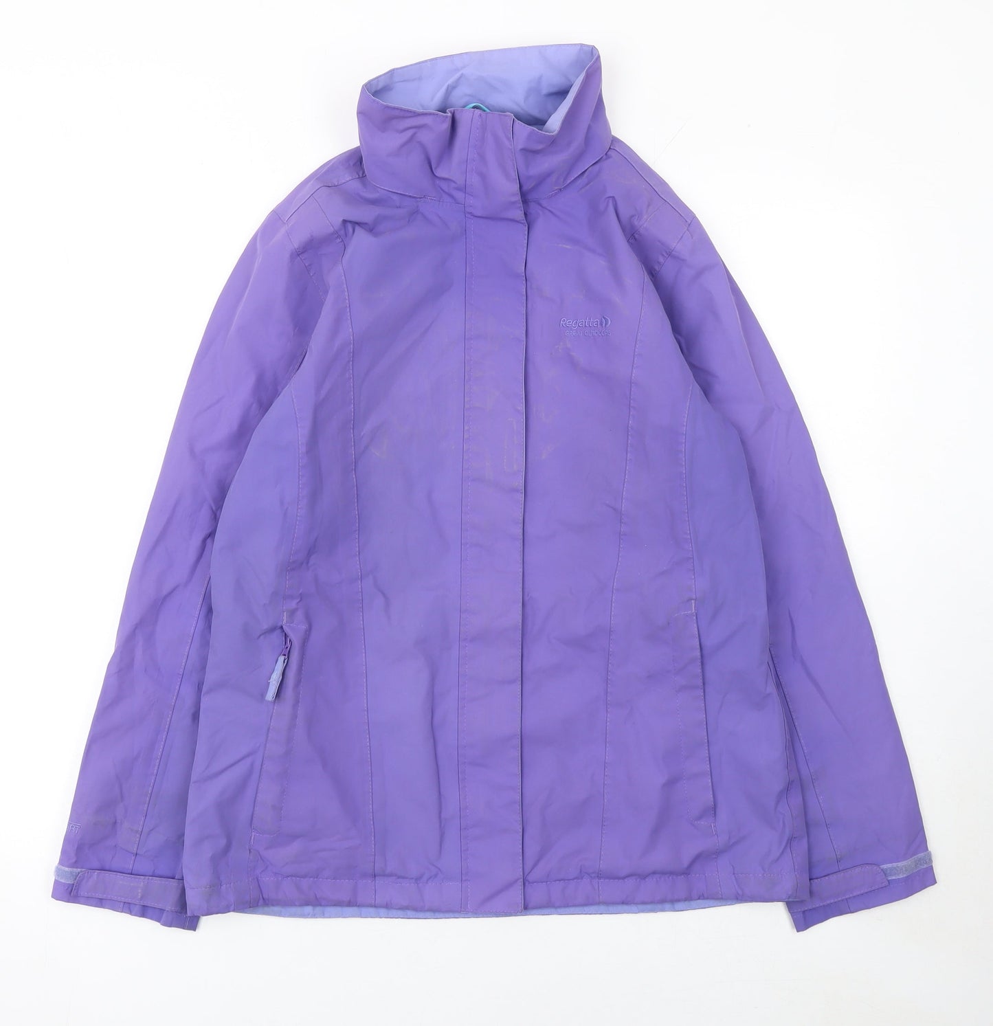 Womens UK Size 12 Regular Regatta Purple Polyester Blend Jacket
