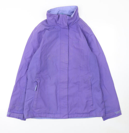Womens UK Size 12 Regular Regatta Purple Polyester Blend Jacket