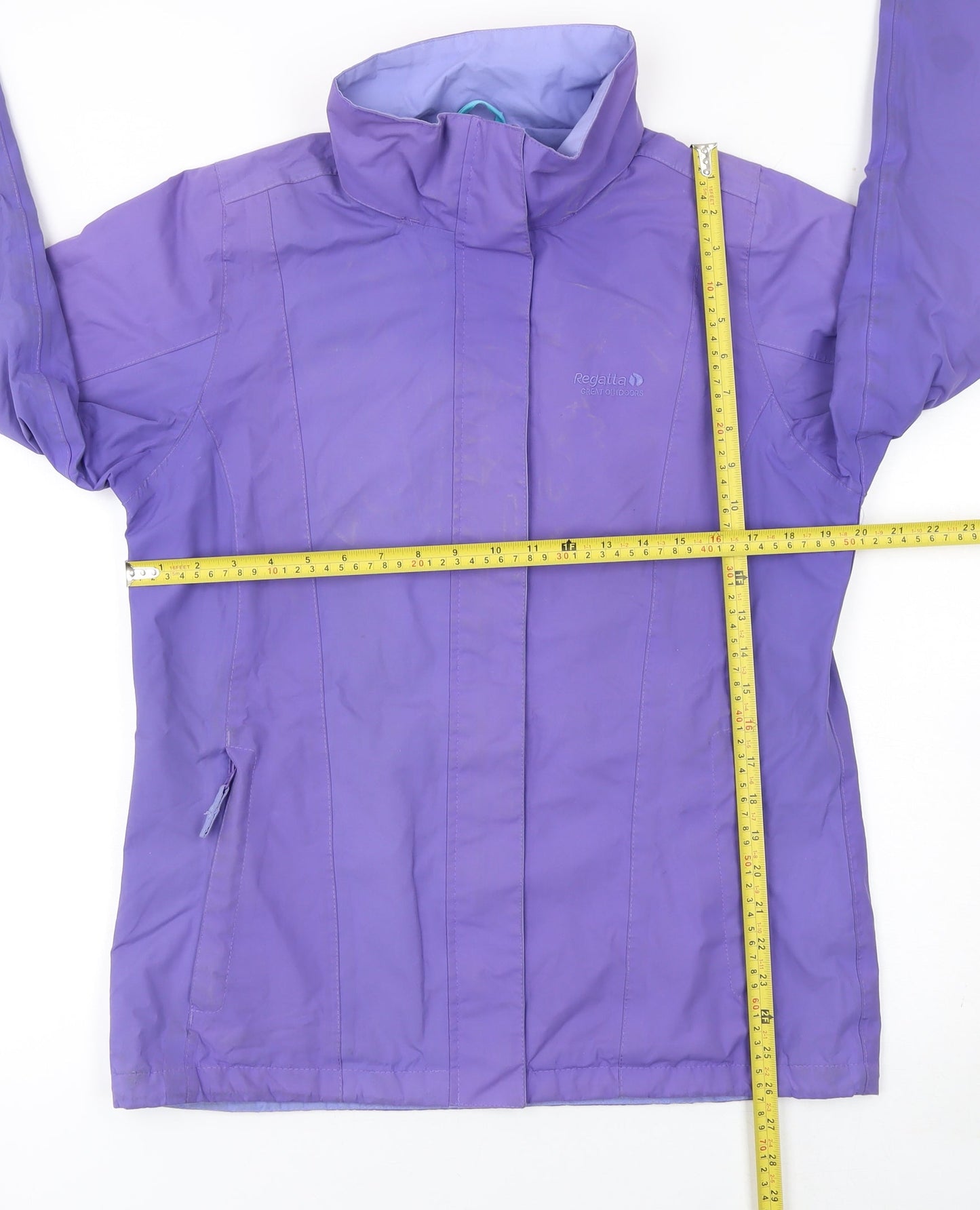 Womens UK Size 12 Regular Regatta Purple Polyester Blend Jacket