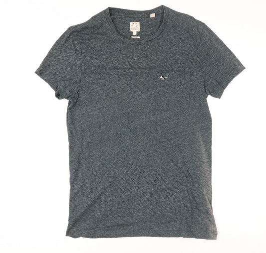 Womens UK Size S Jack Wills Grey Cotton Blend T-Shirt