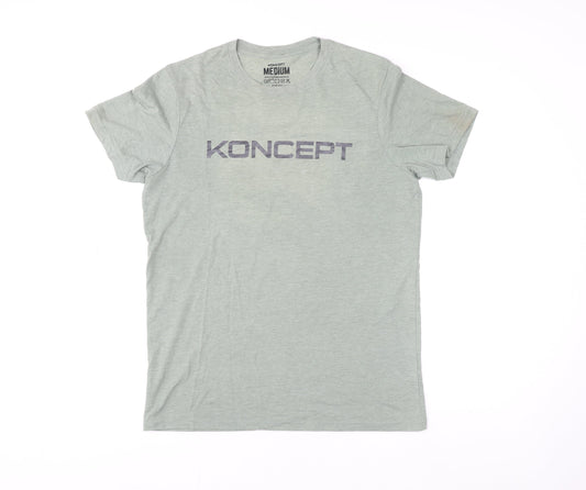 Koncept Men's Grey Athletic Performance T-Shirt Medium