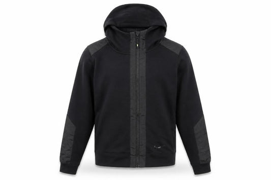 Nike Men's Black Small Hooded Track Jacket Full Zip