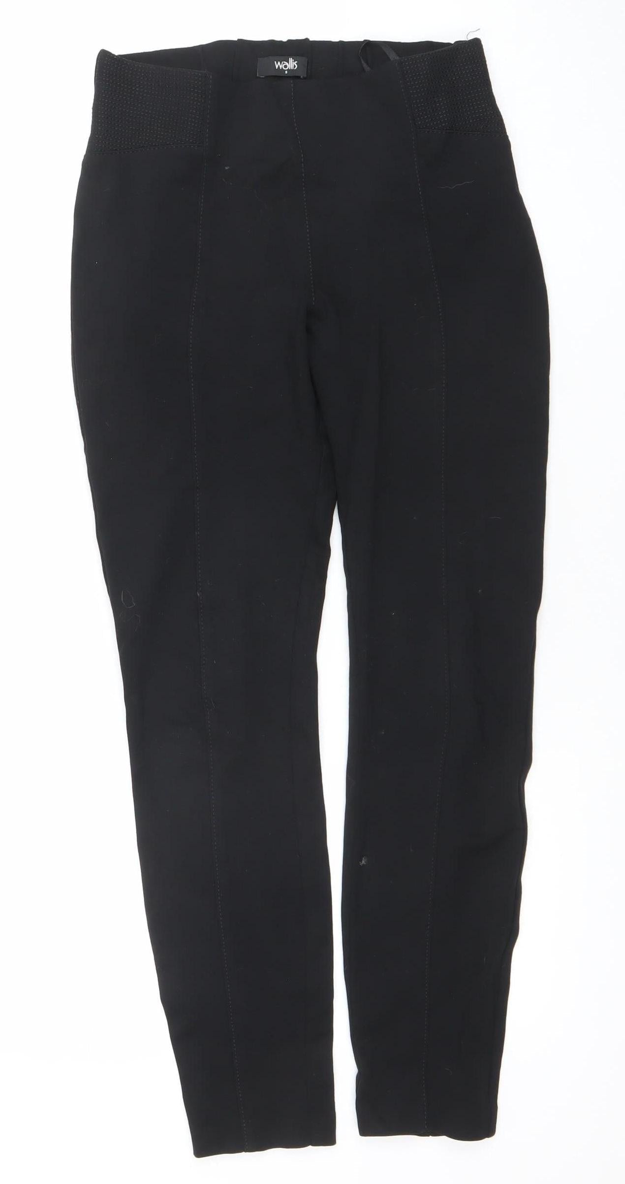 Wallis Women's Black Slim Fit Stretch Leggings Size S