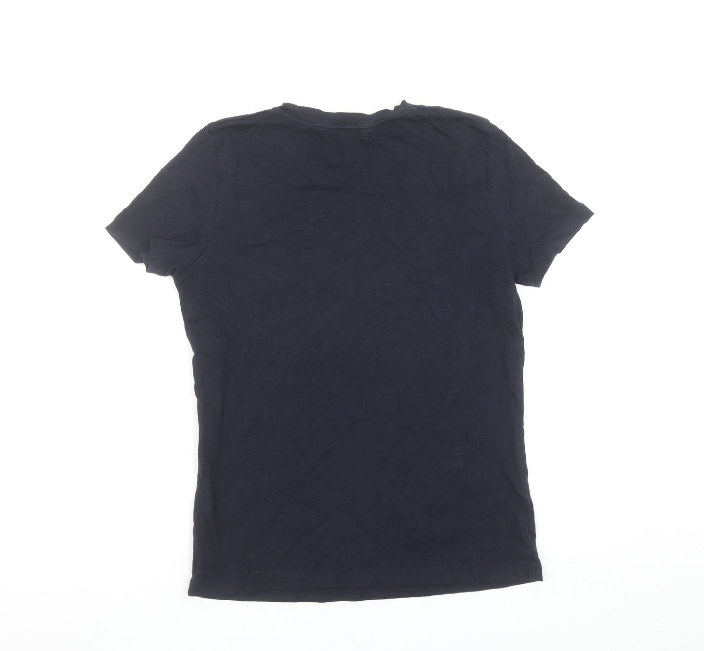 Tommy Hilfiger Men's Navy Blue XS Classic Logo Crew Neck T-Shirt