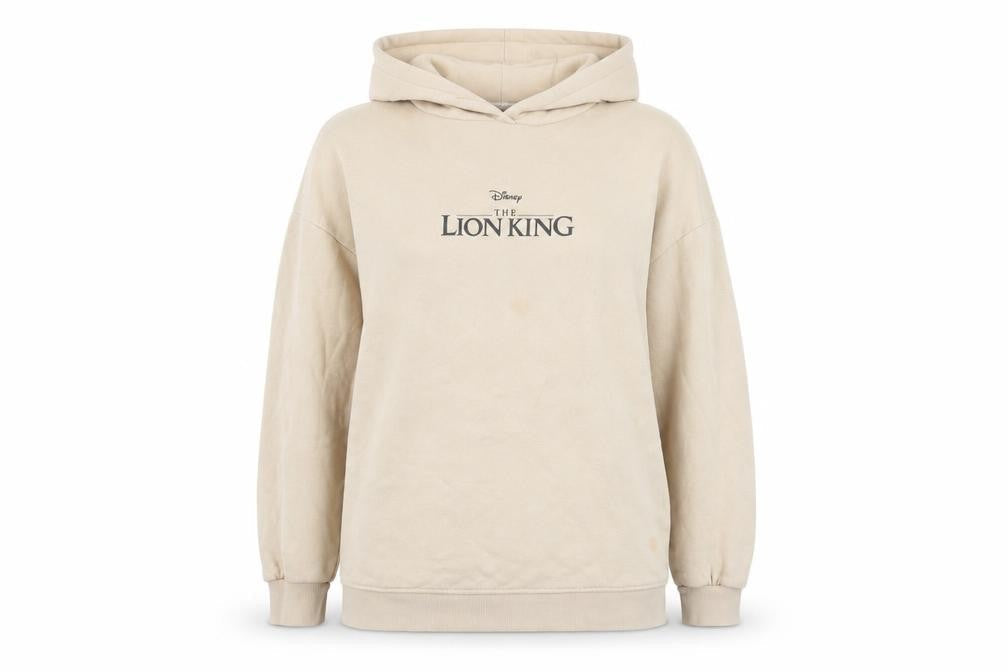Disney Classics Women's Beige The Lion King Hoodie Size S 10/12