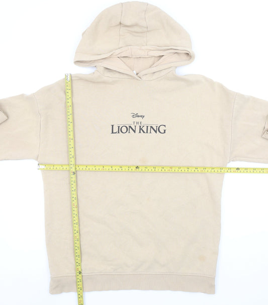 Disney Classics Women's Beige The Lion King Hoodie Size S 10/12