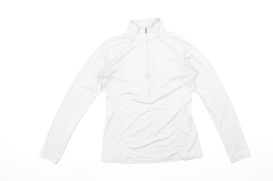 Womens UK XS Regular Under armour White Pullover Sweatshirt