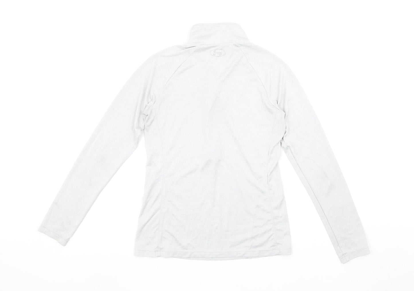 Womens UK XS Regular Under armour White Pullover Sweatshirt