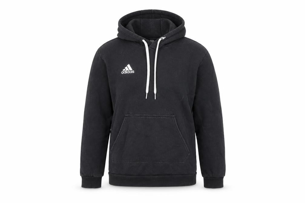 Womens UK S Regular adidas Black Pullover Hoodie