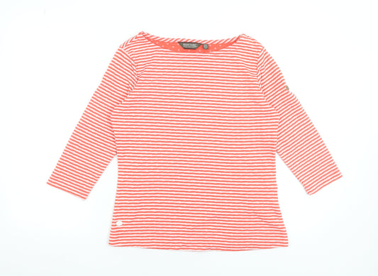Womens UK Size 10 Regatta Red Polyester Blend T-Shirt