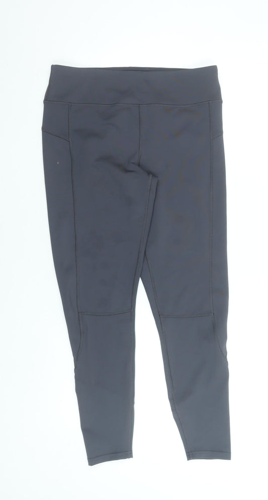 St Bernard for Dunnes Stores Women's Black Capri Leggings Size 12 Medium