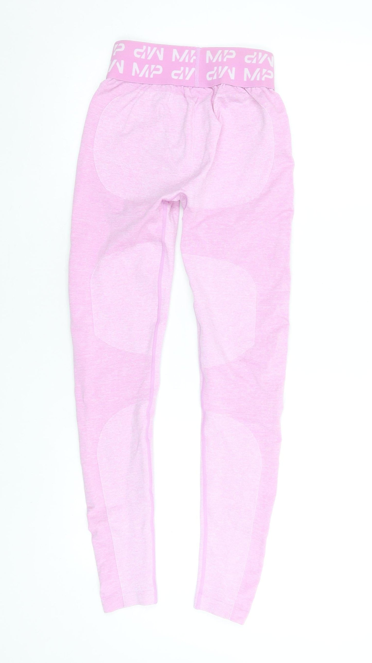MP Women Pink Seamless Leggings Size S High Waist Gymwear