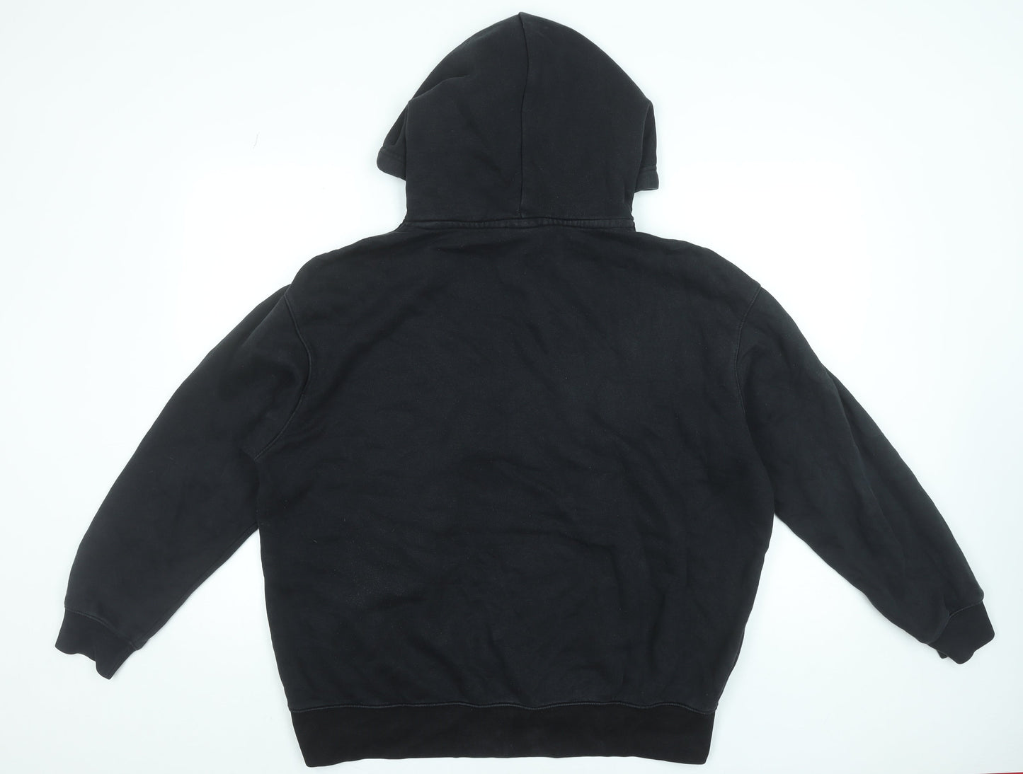 Nike Men's Black Pullover Hoodie M Regular Fit Sports Fleece