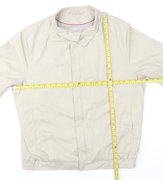 Bugatti Men's Beige Lightweight Basic Jacket Size 42R
