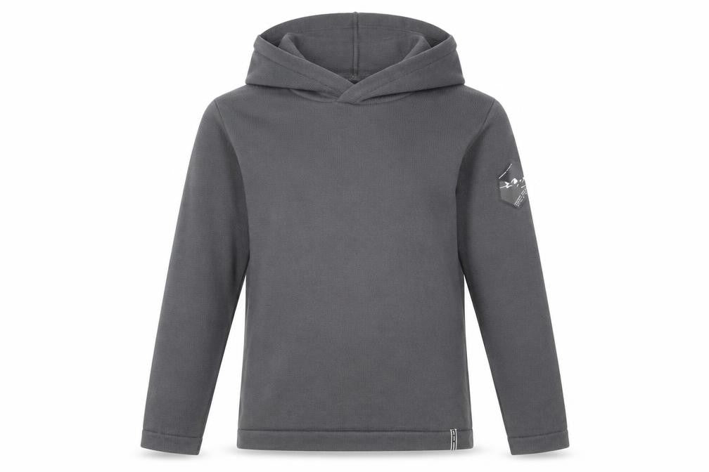 Jack & Jones Boys Grey Hooded Pullover Jumper Cotton Blend 13-14 Years