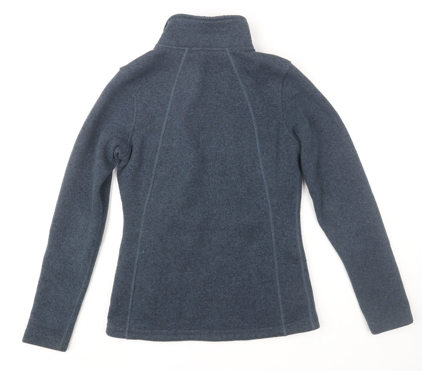 The North Face Womens Blue Fleece Full Zip Jacket Size M