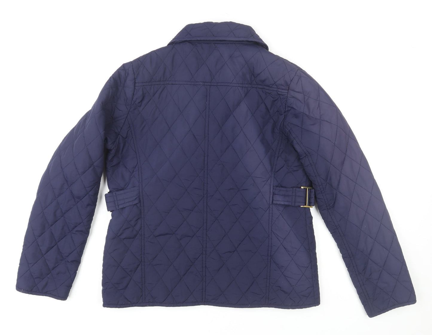 Womens UK Size 12 Regular Champion Blue Polyester Jacket
