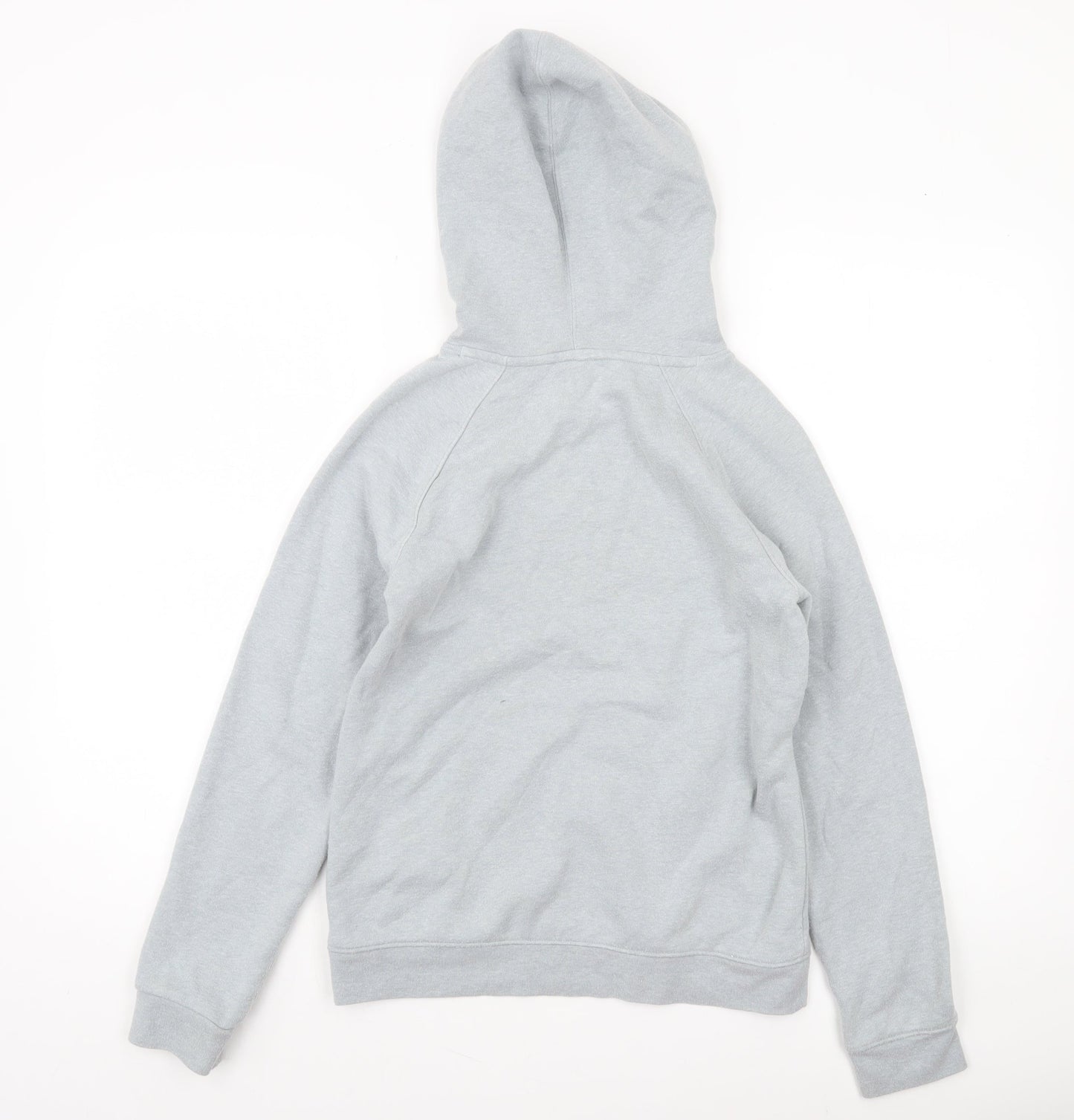Under Armour Boys Grey Pullover Hoodie Size M ColdGear Fleece