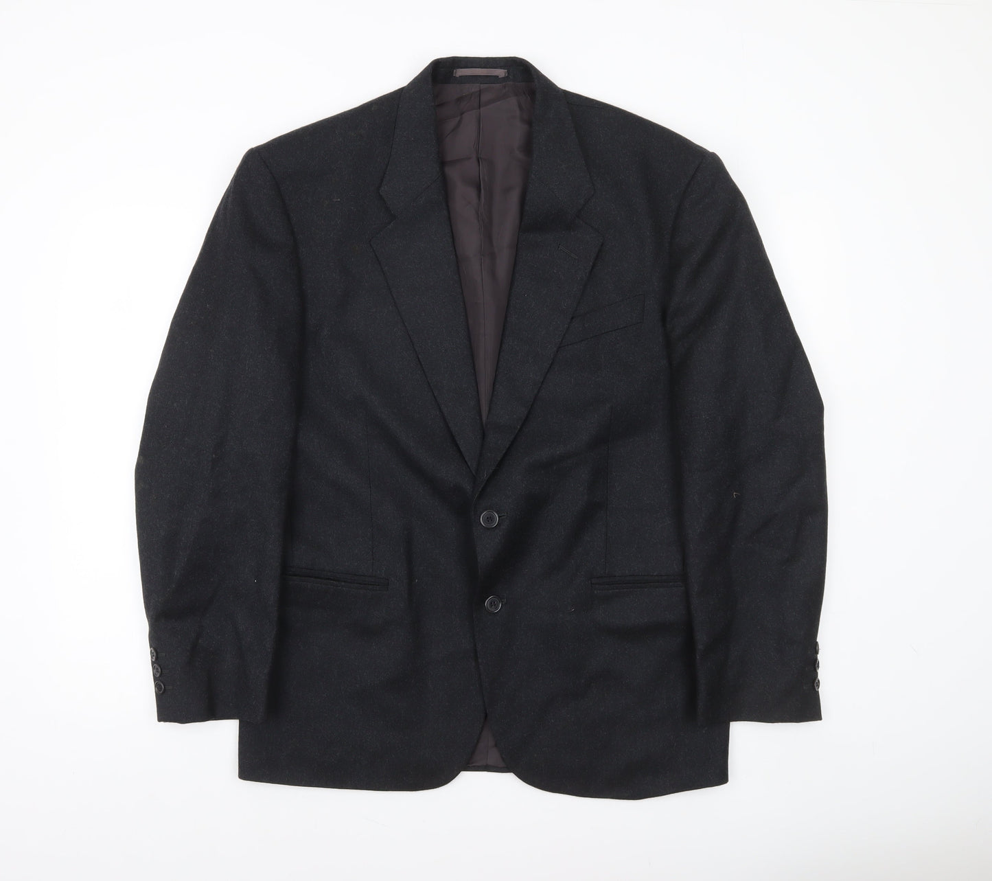 Next for Men Black Wool Blazer Jacket 38R Regular Fit Classic Style