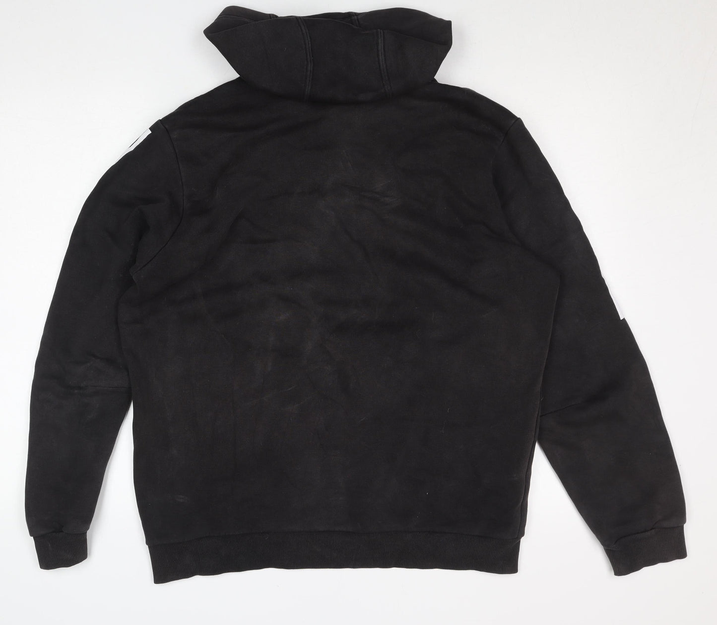 Adidas Womens Black Hoodie Size 2XL Pullover Hooded Sweatshirt