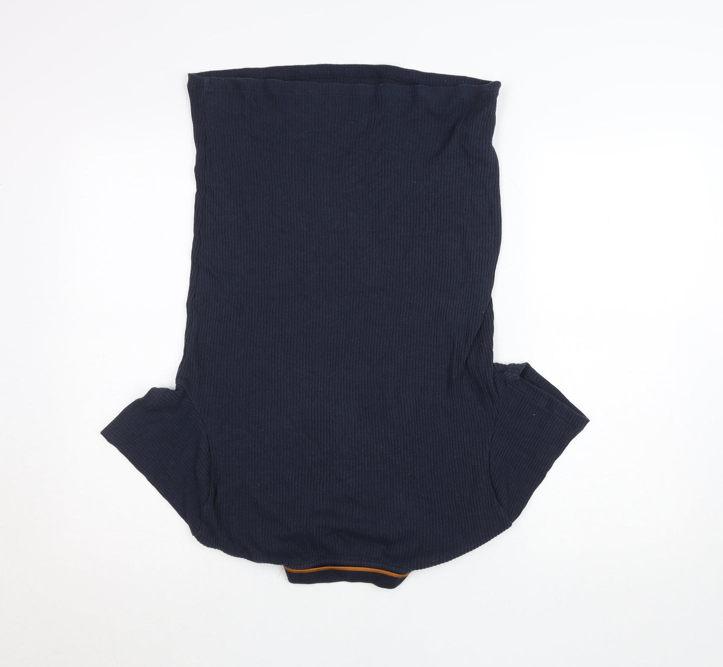 Topman Men's Blue Slim Fit Cotton Polo Shirt Size M