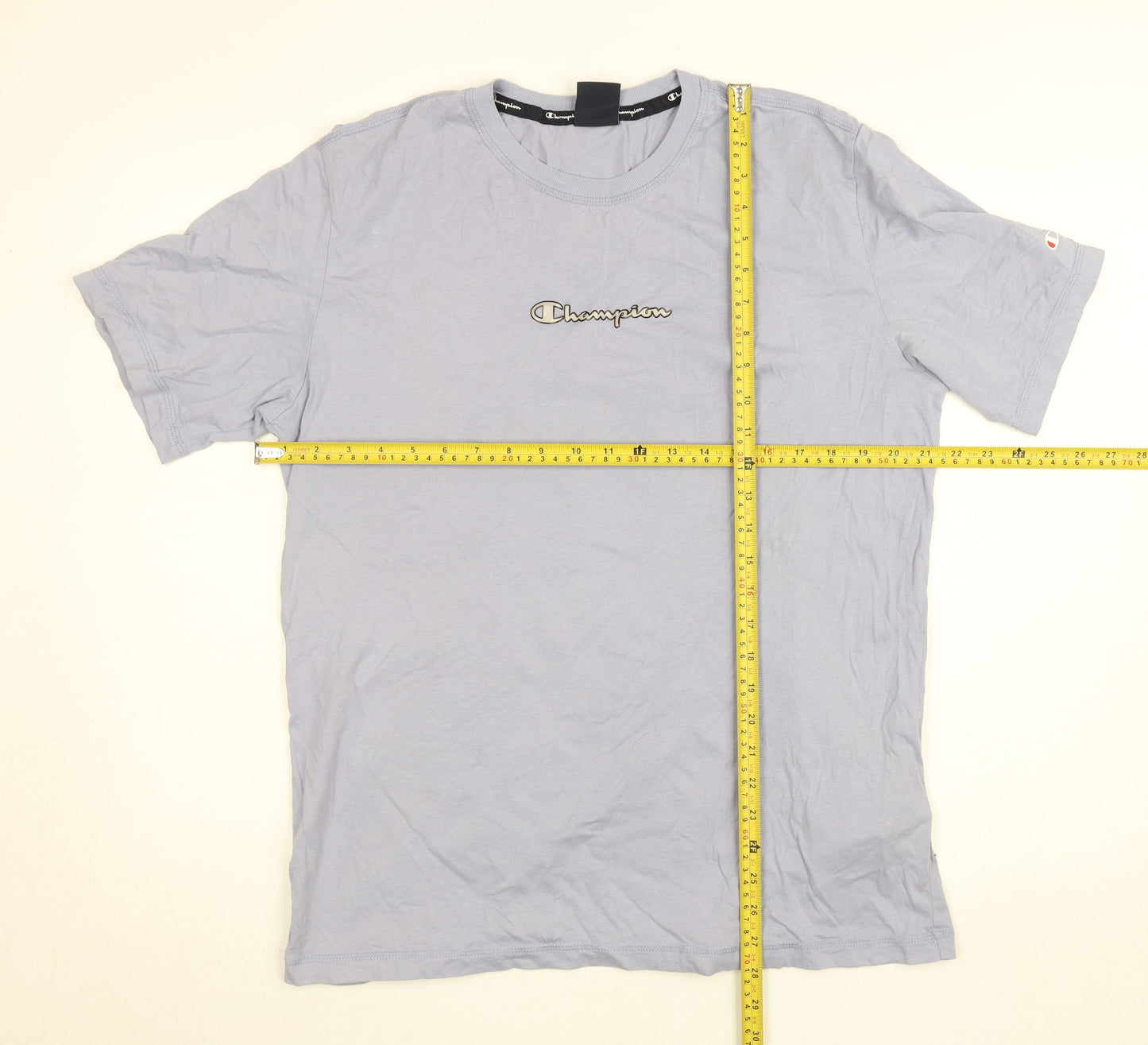 Champion Women’s Blue XL Basic Cotton Short Sleeve T-Shirt