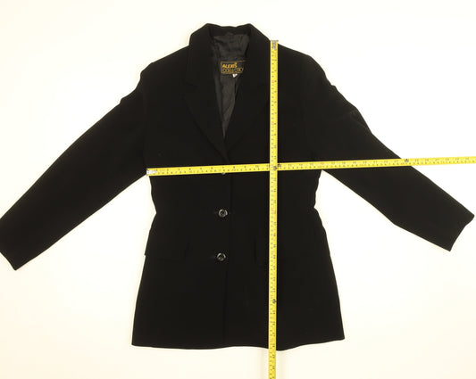 Alexis Collection Women's Black Classic Blazer Jacket Size S