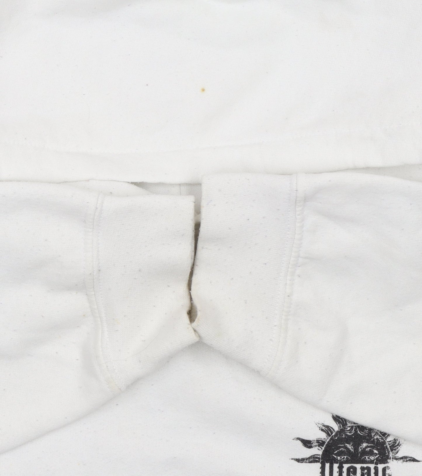 Urban Outfitters Women White Sun Graphic Pullover Hoodie Size S