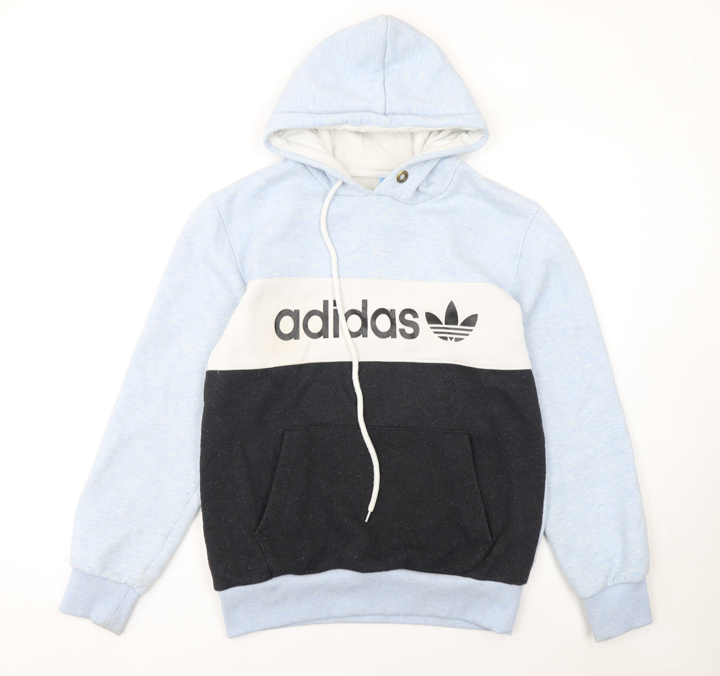 Adidas Men's Multicoloured XL Pullover Hoodie with Logo Print