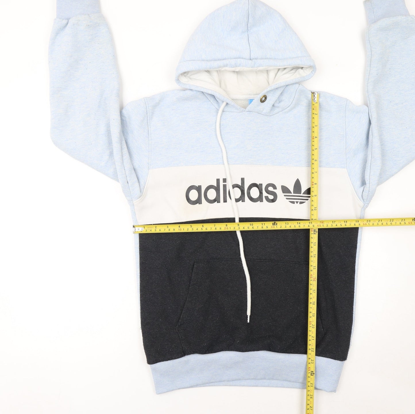 Adidas Men's Multicoloured XL Pullover Hoodie with Logo Print