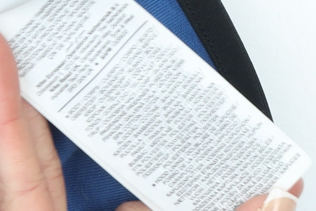 Nike Boys Blue Full Zip Hoodie L 147-158cm Reflective Trim Sportswear